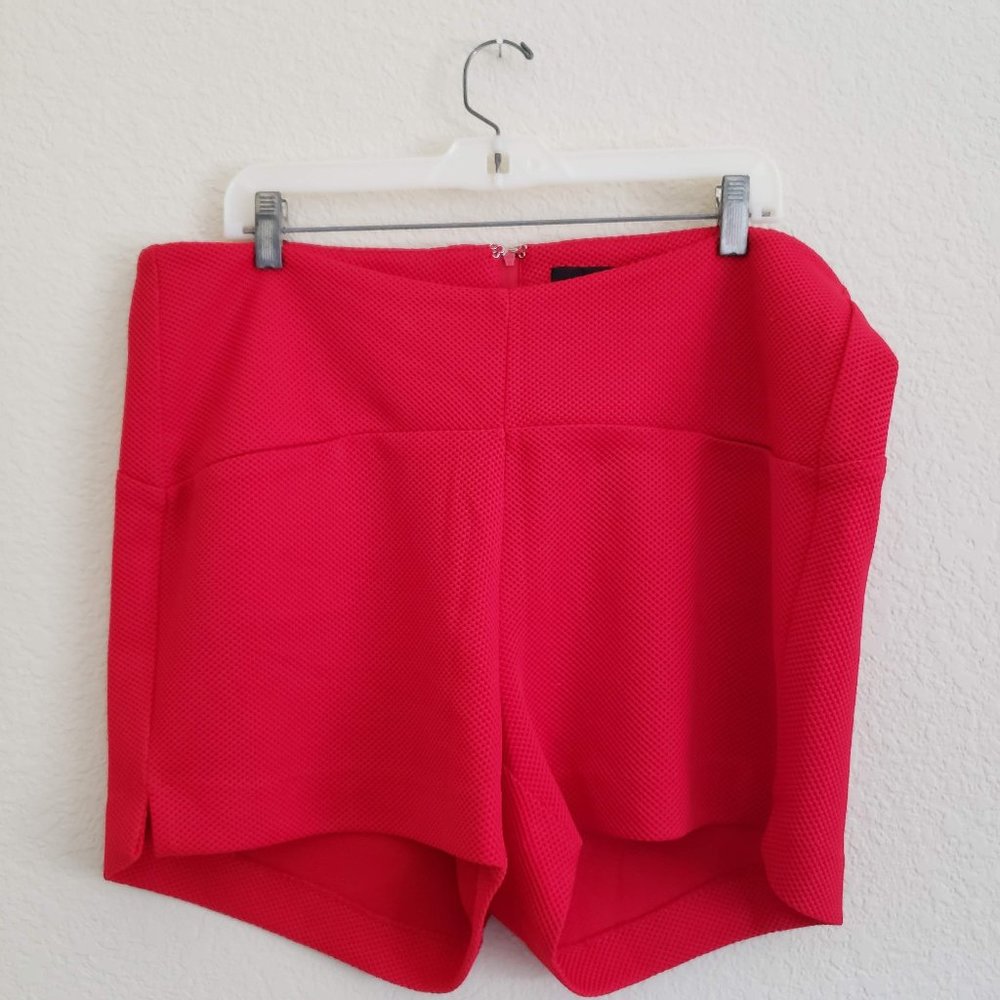 Torrid Red Shorts Size 16